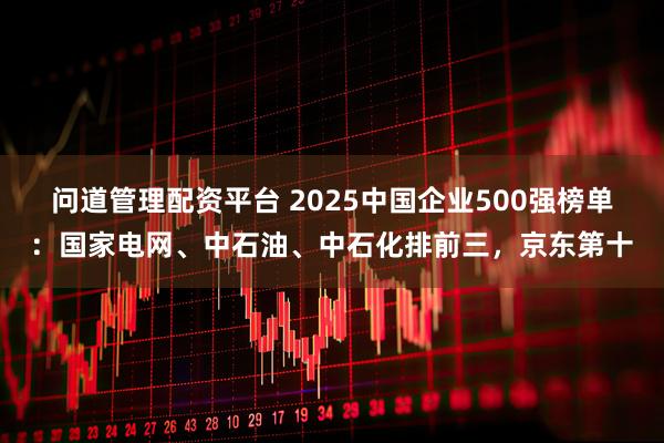 问道管理配资平台 2025中国企业500强榜单:国家电网、中石油、中石化排前三,京东第十