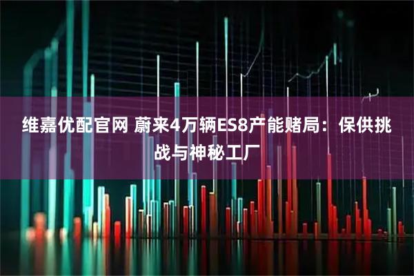 维嘉优配官网 蔚来4万辆ES8产能赌局:保供挑战与神秘工厂